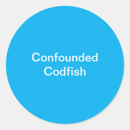 Autocolante de Codfish