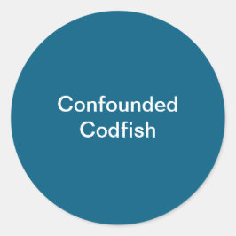Autocolante de Codfish