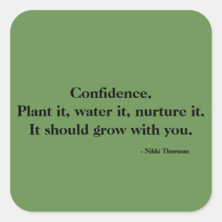 Autocolante de confiança