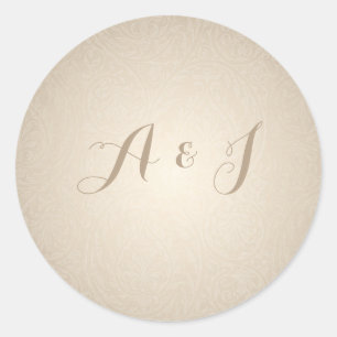 Autocolante de Envelope de Convite de Designer