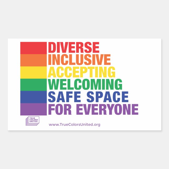 Autocolante de espaço seguro (Frente)