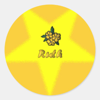 Autocolante de estrela OES - Ruth