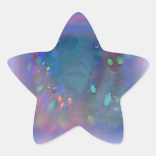 Autocolante de Estrelas de Sonho Iridescente