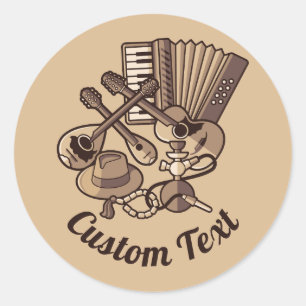 Autocolante de ícones de Rebetiko