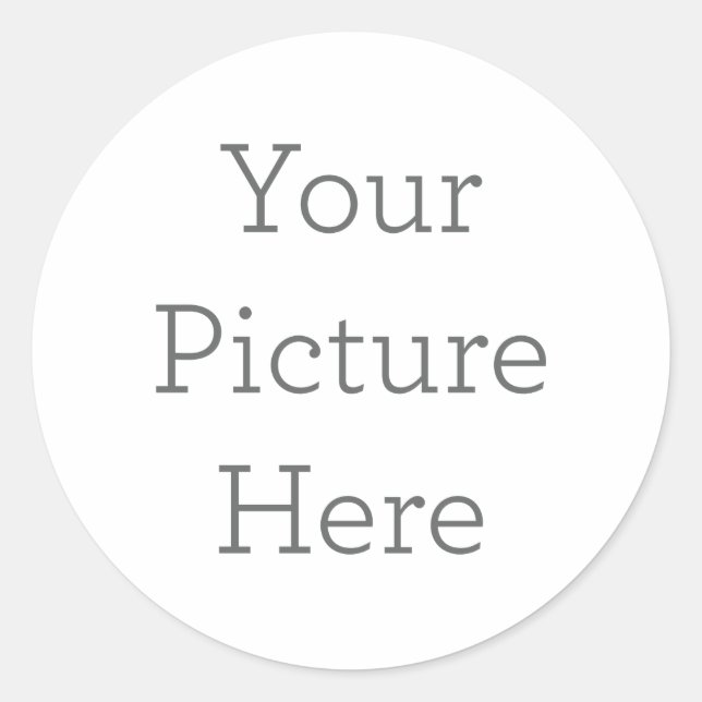 Autocolante de Imagem Personalizado (Frente)