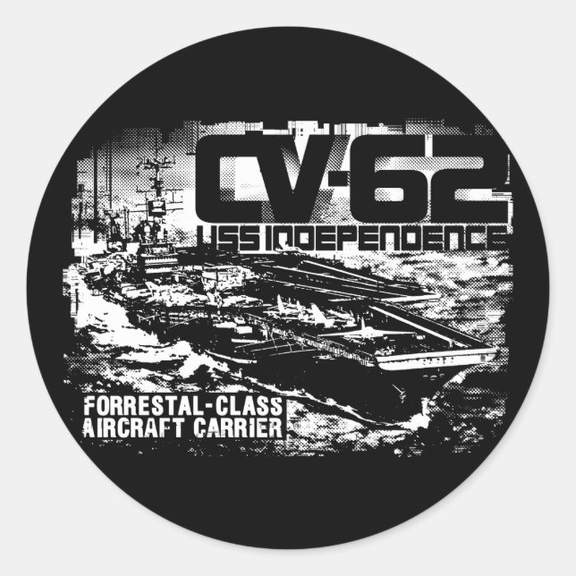 Autocolante de independência da transportadora aér (Frente)