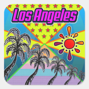 Autocolante de Los Angeles