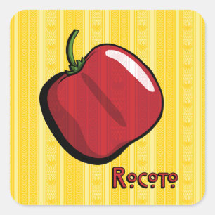 Autocolante de pimenta do Rocoto