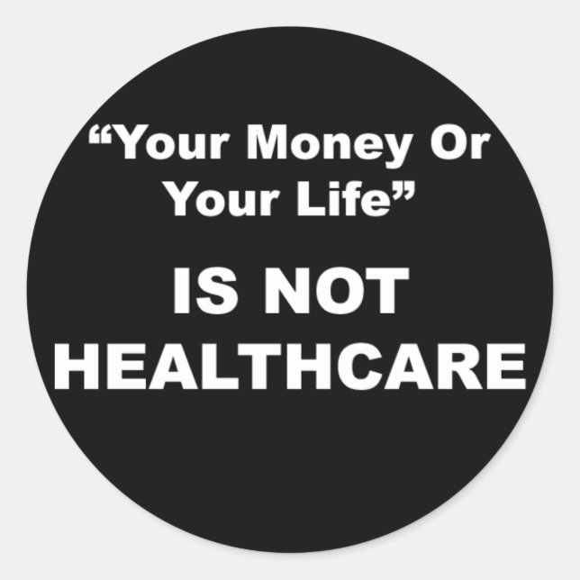 Autocolante de saúde (Frente)