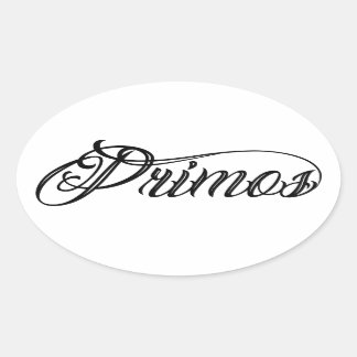 Autocolante de Script de Tatuagem Primos