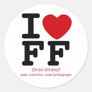 Autocolante de Sexta-Feira