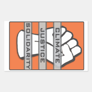 Autocolante de Solidariedade da Justiça Climática