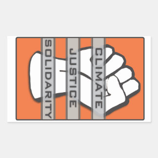 Autocolante de Solidariedade da Justiça Climática