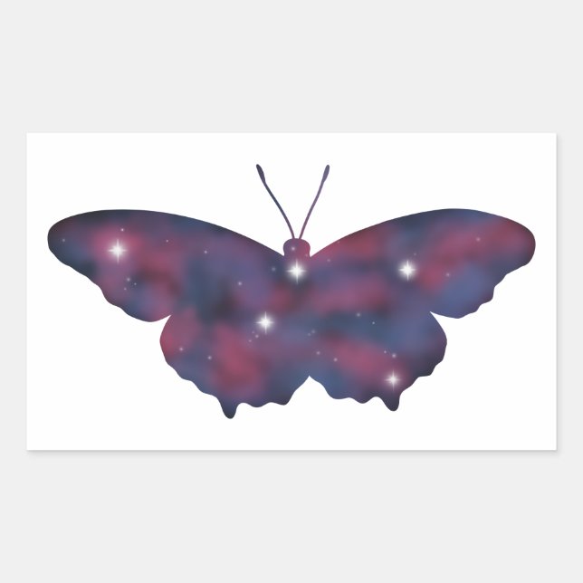 Autocolante de Starscape com Borboleta Escura (Frente)
