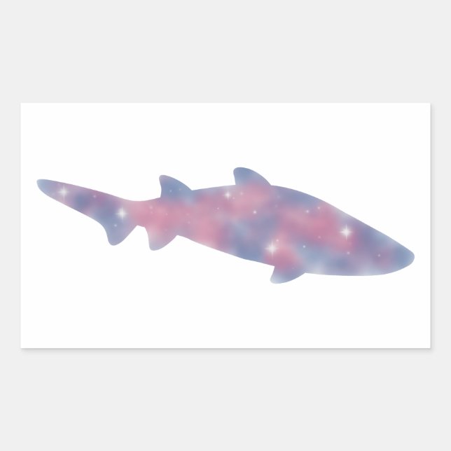 Autocolante de Starscape de Tubarão Claro (Frente)