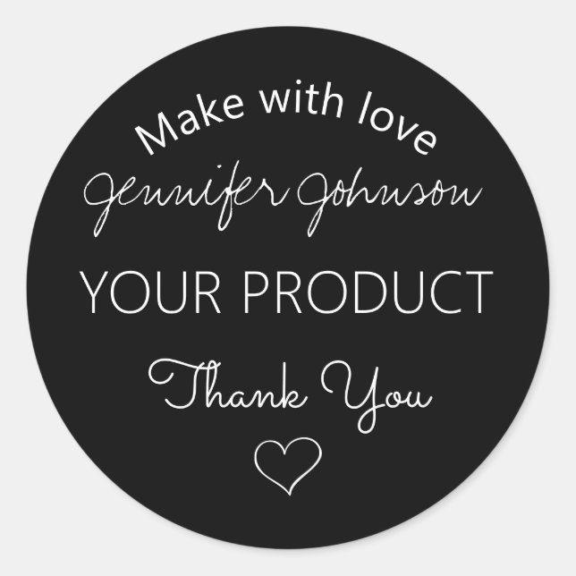 Autocolante Design Clássico de Joalharia Personali (Frente)