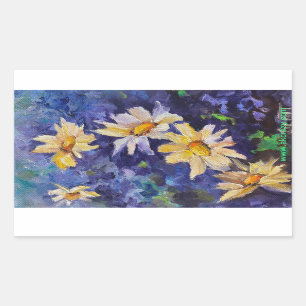 Autocolante do Alaskan Daisies