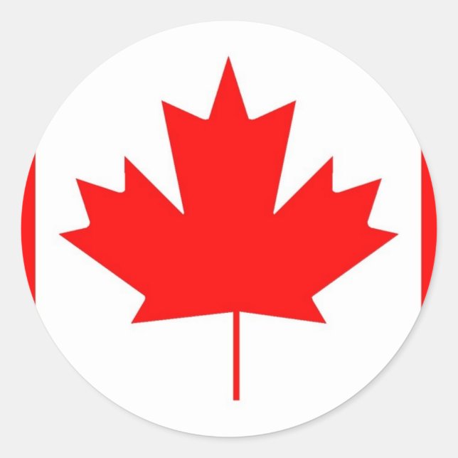 autocolante do canadá (Frente)