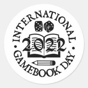 Autocolante do Dia Internacional do Livro 2022