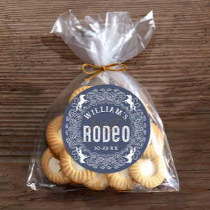 Autocolante do primeiro aniversario Rodeo