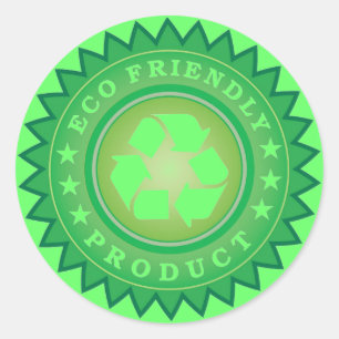 Autocolante ecológico