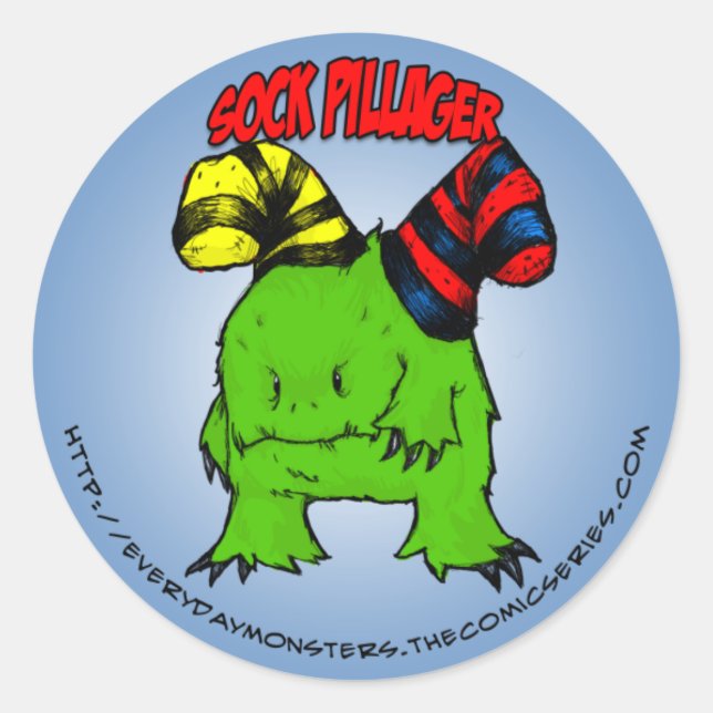 Autocolante EDM Sock (Frente)