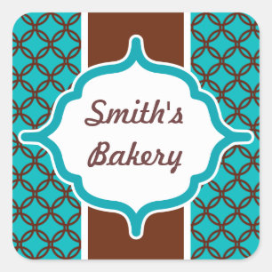 Autocolante Elegante Personalizado