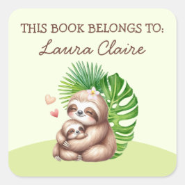 Autocolante "Este Livro Pertence A"