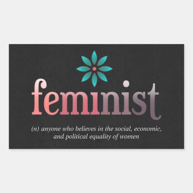 Autocolante Feminista (Frente)