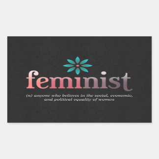 Autocolante Feminista