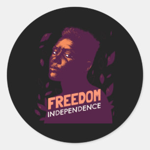 Autocolante Independência E Liberdade