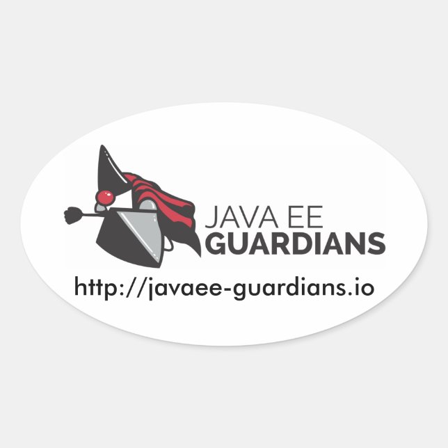 Autocolante Java EE Guardians (Frente)