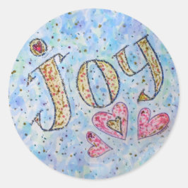 Autocolante "Joy" com Palavra Inspiracional