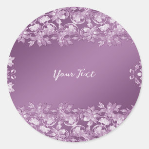 Autocolante Lilac Floral Moderno