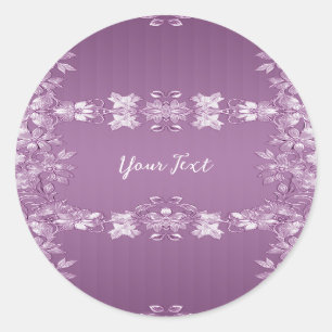 Autocolante Lilac Floral Moderno