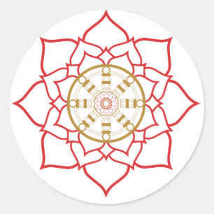 Autocolante Lotus Dharma