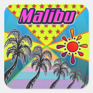 Autocolante Malibu