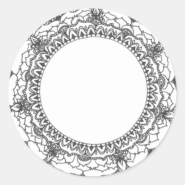 Autocolante Mandala (Frente)