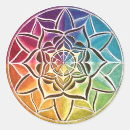 Autocolante Mandala Colorido