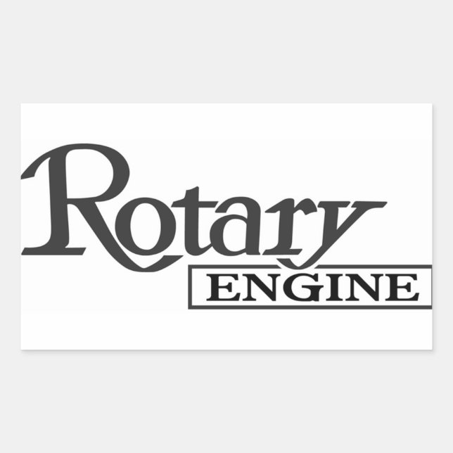 Autocolante Mazda Rotary Engine (Frente)