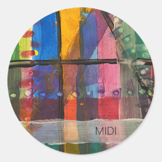 Autocolante MIDI