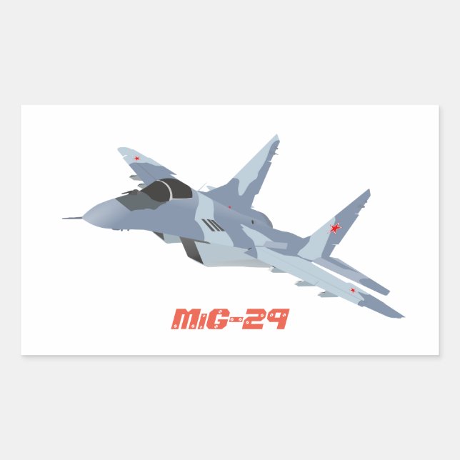 Autocolante MiG-29 (Frente)