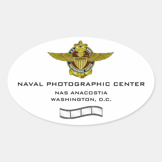 Autocolante Naval Photographics Center (Frente)