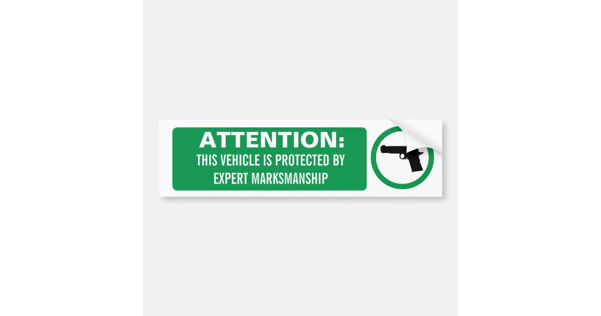 Autocolante no vidro traseiro da arma de fogo da a adesivo para carro Zazzle Artesanato Pernambuco ~ Autocolante no vidro traseiro da arma de fogo da a adesivo para carro Zazzle
