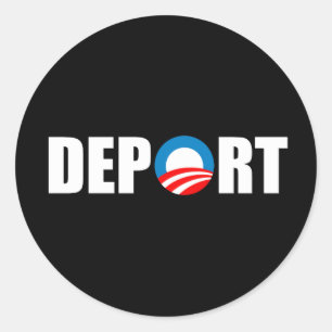 Autocolante no vidro traseiro de Anti-Obama -