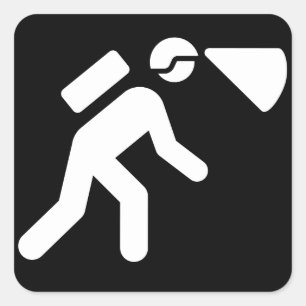 Autocolante no vidro traseiro de Caver