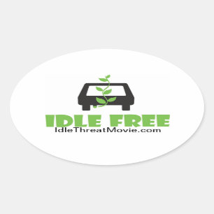 Autocolante no vidro traseiro livre inativo