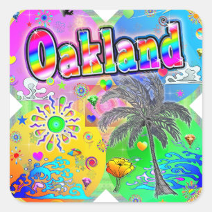 Autocolante Oakland Quadro Seasons
