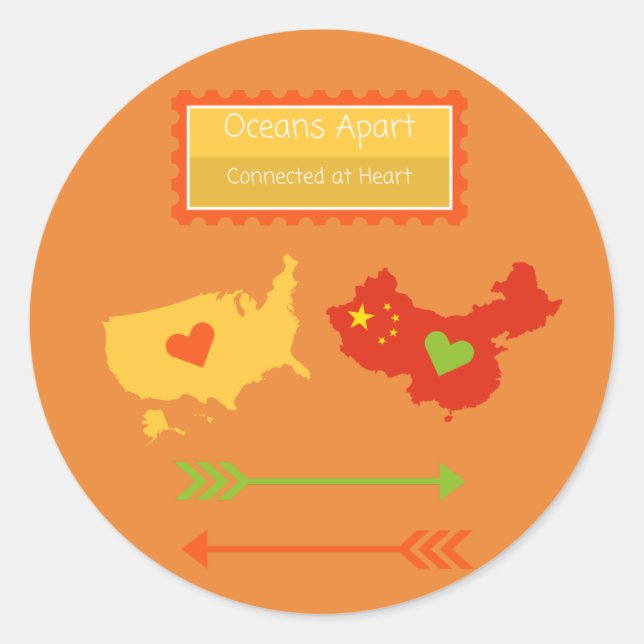 Autocolante on-line do professor ESL (Frente)