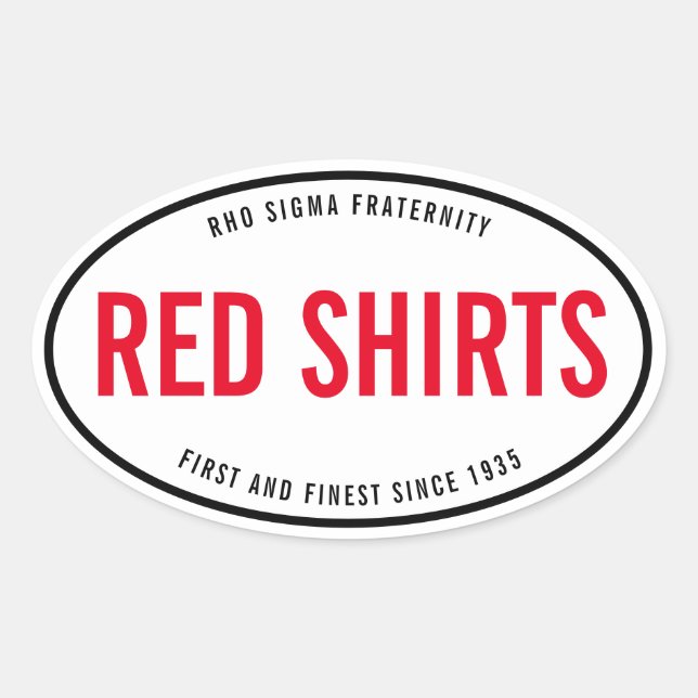 Autocolante Oval (Frente)